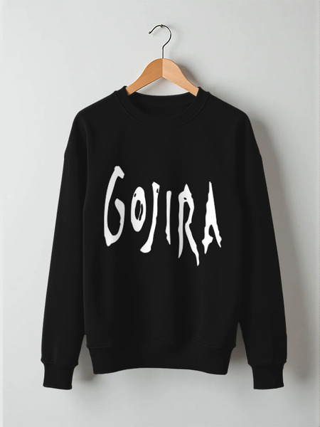 Заказать свитшот в Москве. Свитшот унисекс хлопковый Gojira от whisperingofsnake  - готовые дизайны и нанесение принтов.