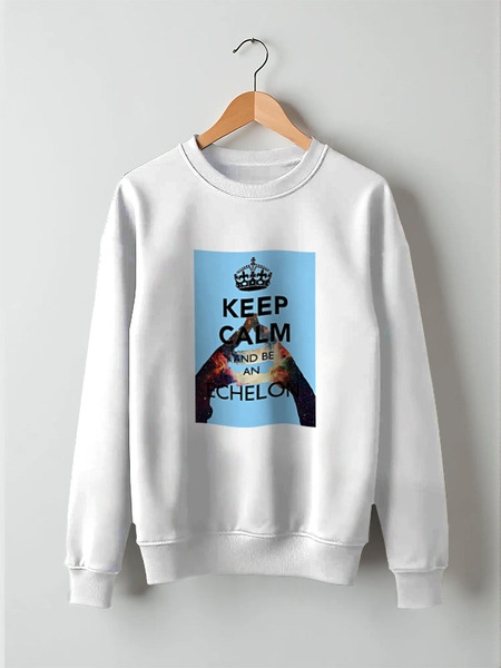 Заказать свитшот в Москве. Свитшот унисекс хлопковый Keep calm and be an Echelon от prettydisaster - готовые дизайны и нанесение принтов.