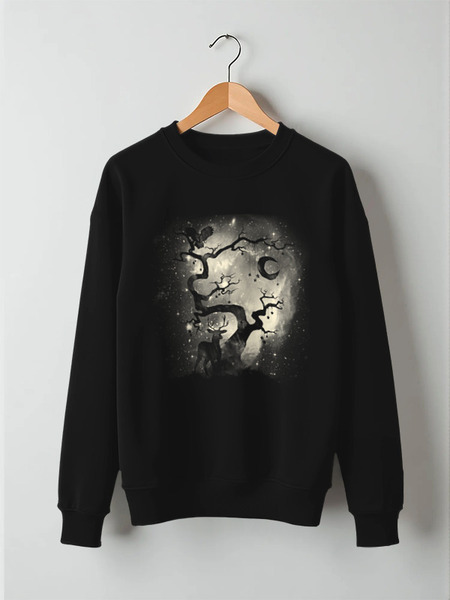 Заказать свитшот в Москве. Свитшот унисекс хлопковый Мир снов от ISliM - готовые дизайны и нанесение принтов.