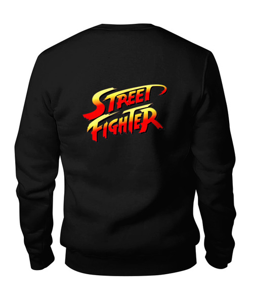 Заказать свитшот в Москве. Свитшот унисекс хлопковый Street Fighter Ryu от Combat Wear - готовые дизайны и нанесение принтов.
