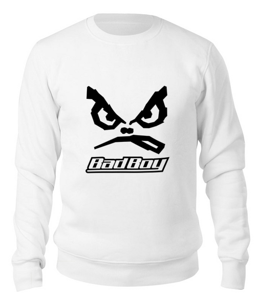 Заказать свитшот в Москве. Свитшот унисекс хлопковый Bad Boy от DESIGNER   - готовые дизайны и нанесение принтов.