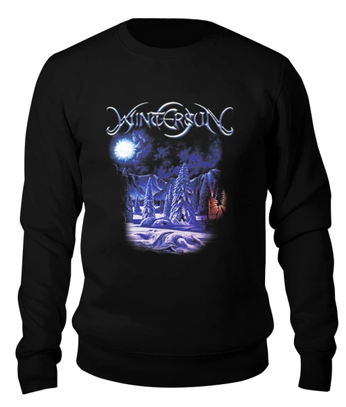 Заказать свитшот в Москве. Свитшот унисекс хлопковый Wintersun Design Art от Merch Art - готовые дизайны и нанесение принтов.
