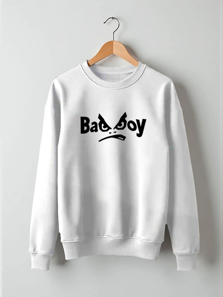 Заказать свитшот в Москве. Свитшот унисекс хлопковый Bad Boy от DESIGNER   - готовые дизайны и нанесение принтов.