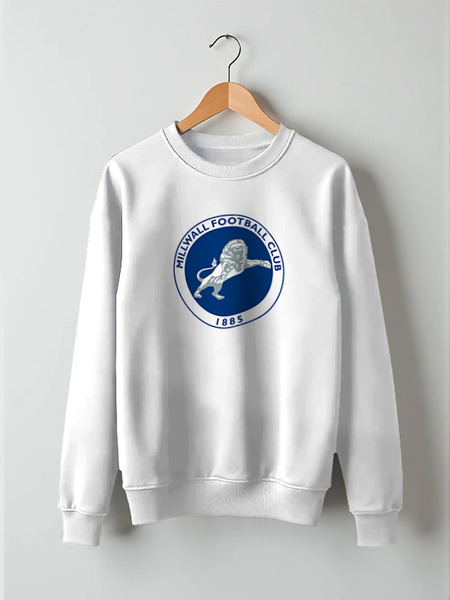 Заказать свитшот в Москве. Свитшот унисекс хлопковый Millwall FC logo top от Millwall Supporters Club Russia - готовые дизайны и нанесение принтов.