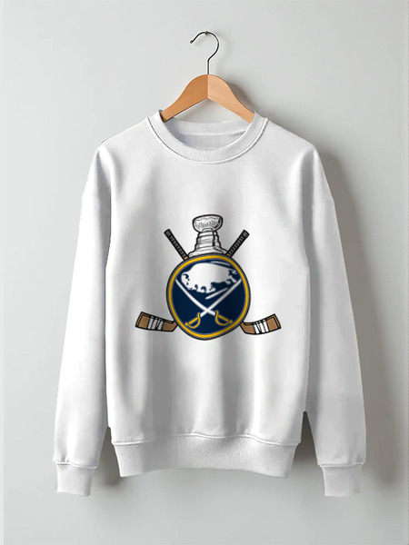 Заказать свитшот в Москве. Свитшот унисекс хлопковый Buffalo Sabres от kspsshop - готовые дизайны и нанесение принтов.