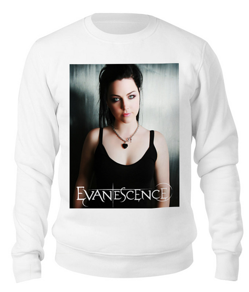 Заказать свитшот в Москве. Свитшот унисекс хлопковый Evanescence от THE_NISE  - готовые дизайны и нанесение принтов.