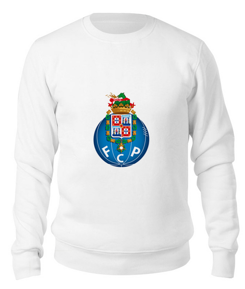 Заказать свитшот в Москве. Свитшот унисекс хлопковый FC Porto от THE_NISE  - готовые дизайны и нанесение принтов.