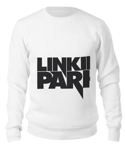 Заказать свитшот в Москве. Свитшот унисекс хлопковый Linkin Park logo от alexunder - готовые дизайны и нанесение принтов.