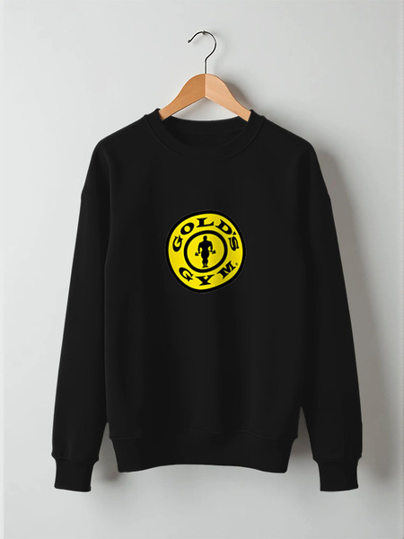Заказать свитшот в Москве. Свитшот унисекс хлопковый Gold's Gym / бодибилдинг от KinoArt - готовые дизайны и нанесение принтов.