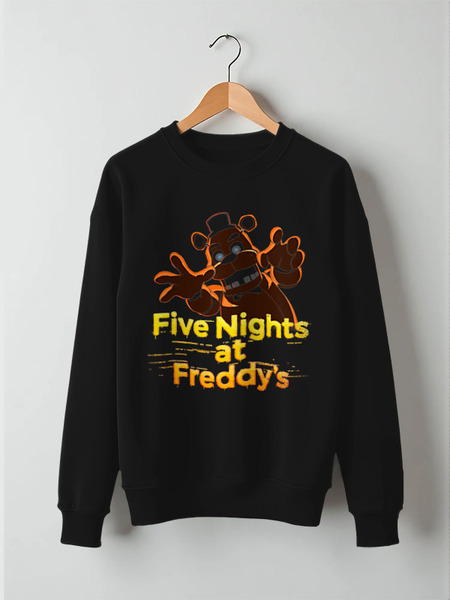 Заказать свитшот в Москве. Свитшот унисекс хлопковый ✪Five Nights at Freddy's✪ от balden - готовые дизайны и нанесение принтов.