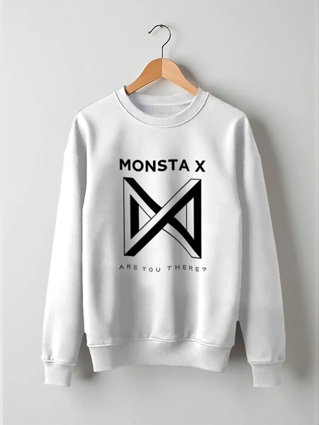 Заказать свитшот в Москве. Свитшот унисекс хлопковый Monsta X от geekbox - готовые дизайны и нанесение принтов.