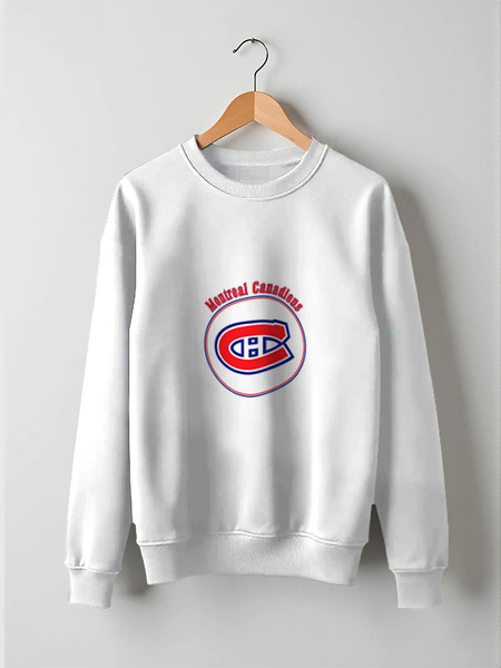 Заказать свитшот в Москве. Свитшот унисекс хлопковый Montreal Canadiens от kspsshop - готовые дизайны и нанесение принтов.