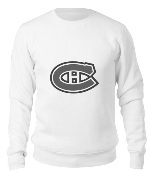 Заказать свитшот в Москве. Свитшот унисекс хлопковый Montreal Canadiens  от kspsshop - готовые дизайны и нанесение принтов.