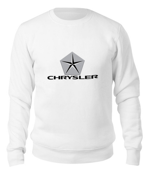 Заказать свитшот в Москве. Свитшот унисекс хлопковый Chrysler от DESIGNER   - готовые дизайны и нанесение принтов.