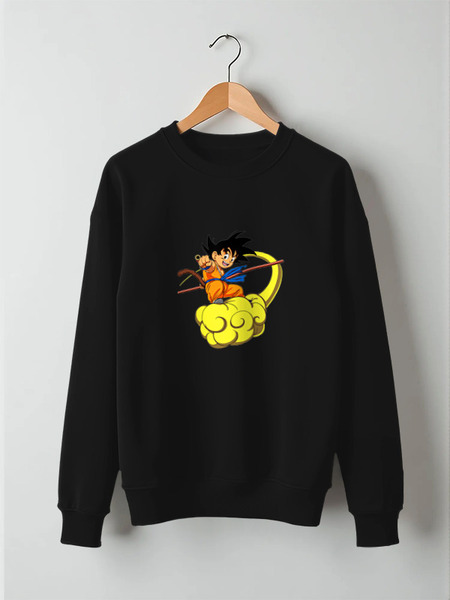 Заказать свитшот в Москве. Свитшот унисекс хлопковый dragon ball от Y L - готовые дизайны и нанесение принтов.