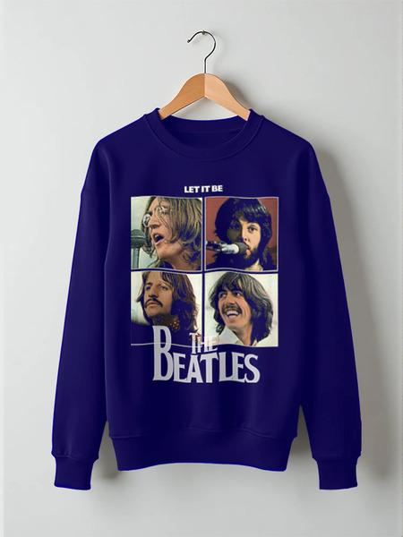 Заказать свитшот в Москве. Свитшот унисекс хлопковый THE BEATLES от robus - готовые дизайны и нанесение принтов.