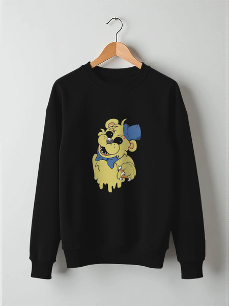 Заказать свитшот в Москве. Свитшот унисекс хлопковый Golden Freddy от cherdantcev - готовые дизайны и нанесение принтов.