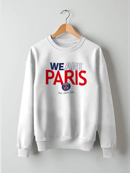 Заказать свитшот в Москве. Свитшот унисекс хлопковый PSG | We Are Paris (2021/22) от 0x000000123 - готовые дизайны и нанесение принтов.