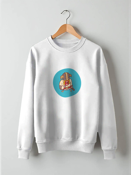 Заказать свитшот в Москве. Свитшот унисекс хлопковый Варвар (Clash of Clans) от trugift - готовые дизайны и нанесение принтов.