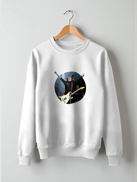 Заказать свитшот в Москве. Свитшот унисекс хлопковый Green Day от Just Paul - готовые дизайны и нанесение принтов.