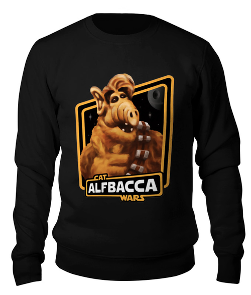 Заказать свитшот в Москве. Свитшот унисекс хлопковый Alfbacca от T-shirt print  - готовые дизайны и нанесение принтов.