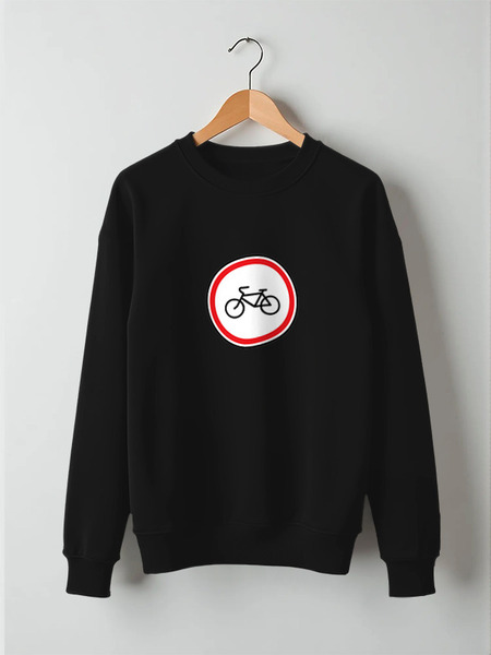 Заказать свитшот в Москве. Свитшот унисекс хлопковый Велосипед от Vinli.shop  - готовые дизайны и нанесение принтов.
