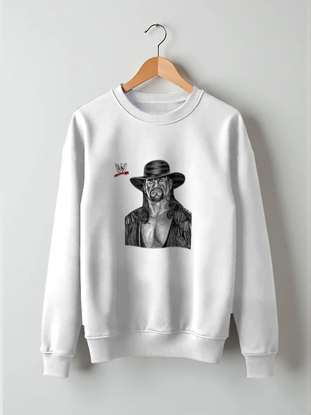 Заказать свитшот в Москве. Свитшот унисекс хлопковый WrestleMania от Leichenwagen - готовые дизайны и нанесение принтов.