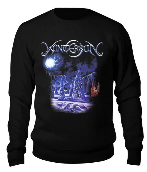 Заказать свитшот в Москве. Свитшот унисекс хлопковый Wintersun Design Art от Merch Art - готовые дизайны и нанесение принтов.