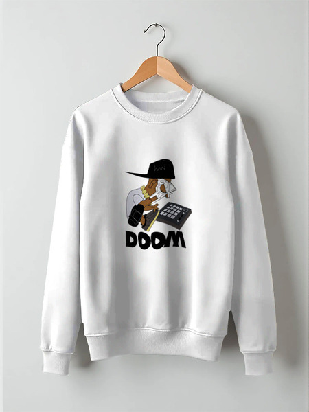 Заказать свитшот в Москве. Свитшот унисекс хлопковый MF Doom от originals - готовые дизайны и нанесение принтов.