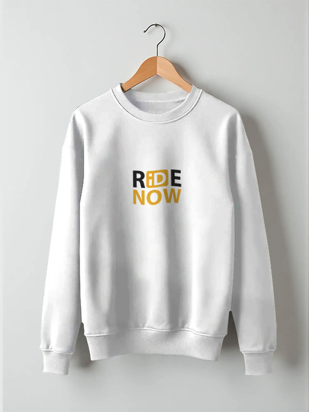 Заказать свитшот в Москве. Свитшот унисекс хлопковый ride-now от Ксеня Мизякина - готовые дизайны и нанесение принтов.