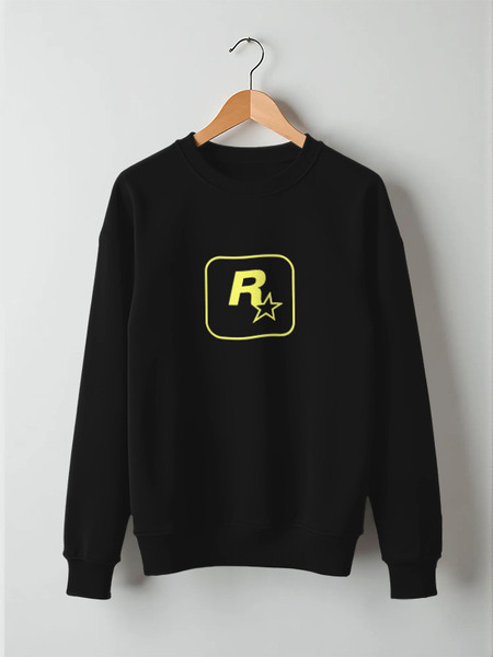 Заказать свитшот в Москве. Свитшот унисекс хлопковый Rockstar Staff T-Shirt от Nalivaev - готовые дизайны и нанесение принтов.