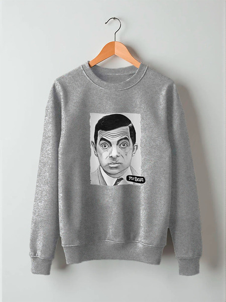 Заказать свитшот в Москве. Свитшот унисекс хлопковый Mr.Bean от Leichenwagen - готовые дизайны и нанесение принтов.