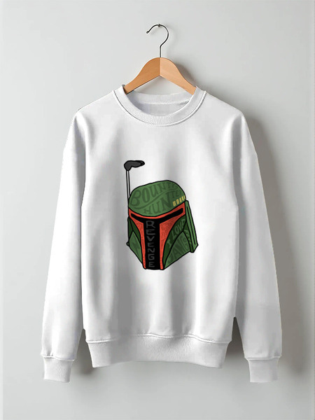 Заказать свитшот в Москве. Свитшот унисекс хлопковый Boba Fett (Star Wars) от originals - готовые дизайны и нанесение принтов.