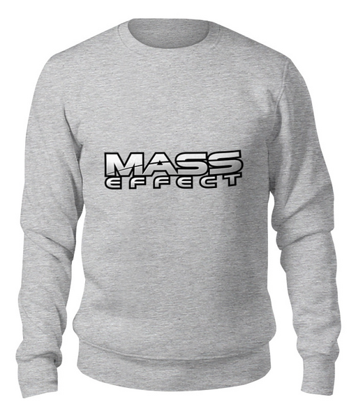 Заказать свитшот в Москве. Свитшот унисекс хлопковый Mass Effect от THE_NISE  - готовые дизайны и нанесение принтов.
