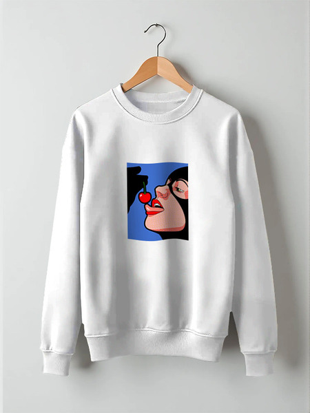 Заказать свитшот в Москве. Свитшот унисекс хлопковый Pop art от dizer - готовые дизайны и нанесение принтов.