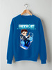Заказать свитшот в Москве. Свитшот унисекс хлопковый DETROIT Become Human от balden - готовые дизайны и нанесение принтов.