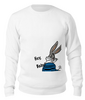 Заказать свитшот в Москве. Свитшот унисекс хлопковый Bugs Bunny_man от Printio - готовые дизайны и нанесение принтов.