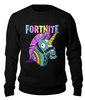 Заказать свитшот в Москве. Свитшот унисекс хлопковый FORTNITE от geekbox - готовые дизайны и нанесение принтов.