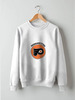 Заказать свитшот в Москве. Свитшот унисекс хлопковый Philadelphia Flyers от kspsshop - готовые дизайны и нанесение принтов.
