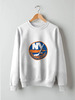 Заказать свитшот в Москве. Свитшот унисекс хлопковый New York Islanders от BURNSHIRTS - готовые дизайны и нанесение принтов.