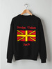 Заказать свитшот в Москве. Свитшот унисекс хлопковый Soviet Union Jack от alex.leonenko117@gmail.com - готовые дизайны и нанесение принтов.