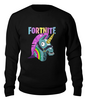Заказать свитшот в Москве. Свитшот унисекс хлопковый FORTNITE от geekbox - готовые дизайны и нанесение принтов.