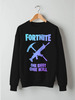 Заказать свитшот в Москве. Свитшот унисекс хлопковый FORTNITE от geekbox - готовые дизайны и нанесение принтов.