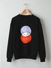 Заказать свитшот в Москве. Свитшот унисекс хлопковый Кот Шрёдингера (Живой, Мертвый) от coolmag - готовые дизайны и нанесение принтов.