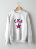 Заказать свитшот в Москве. Свитшот унисекс хлопковый ХК СКА от hockey_by_M - готовые дизайны и нанесение принтов.