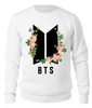 Заказать свитшот в Москве. Свитшот унисекс хлопковый BTS (k-pop)  от geekbox - готовые дизайны и нанесение принтов.