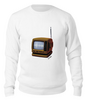 Заказать свитшот в Москве. Свитшот унисекс хлопковый Retro TV от sandster - готовые дизайны и нанесение принтов.