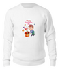 Заказать свитшот в Москве. Свитшот унисекс хлопковый valentine t-shirt 4 от rancid - готовые дизайны и нанесение принтов.