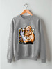 Заказать свитшот в Москве. Свитшот унисекс хлопковый Street Fighter Sagat Hoodie от StreetMag - готовые дизайны и нанесение принтов.