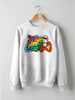 Заказать свитшот в Москве. Свитшот унисекс хлопковый C1 I Love MSU (Bright) от AR Print - готовые дизайны и нанесение принтов.